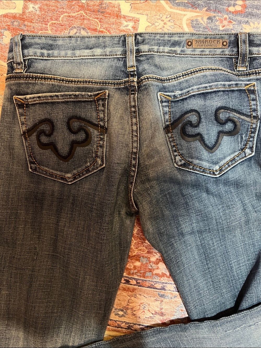 EXPRESS REROCK VINTAGE SZ 8 - Picture 4 of 8